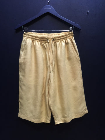 MENS PURE LINEN casual Bermuda shorts and Capri pants